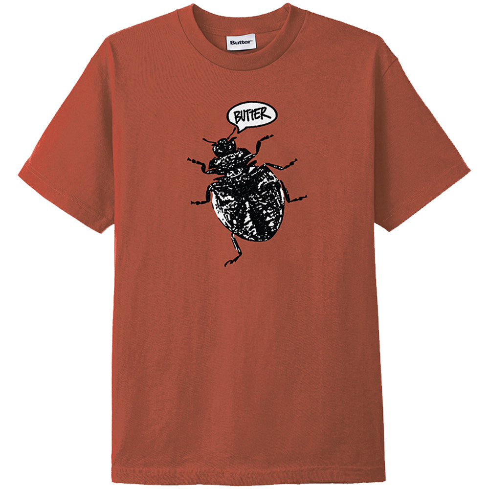 Butter Goods Beetle Tee Ochre