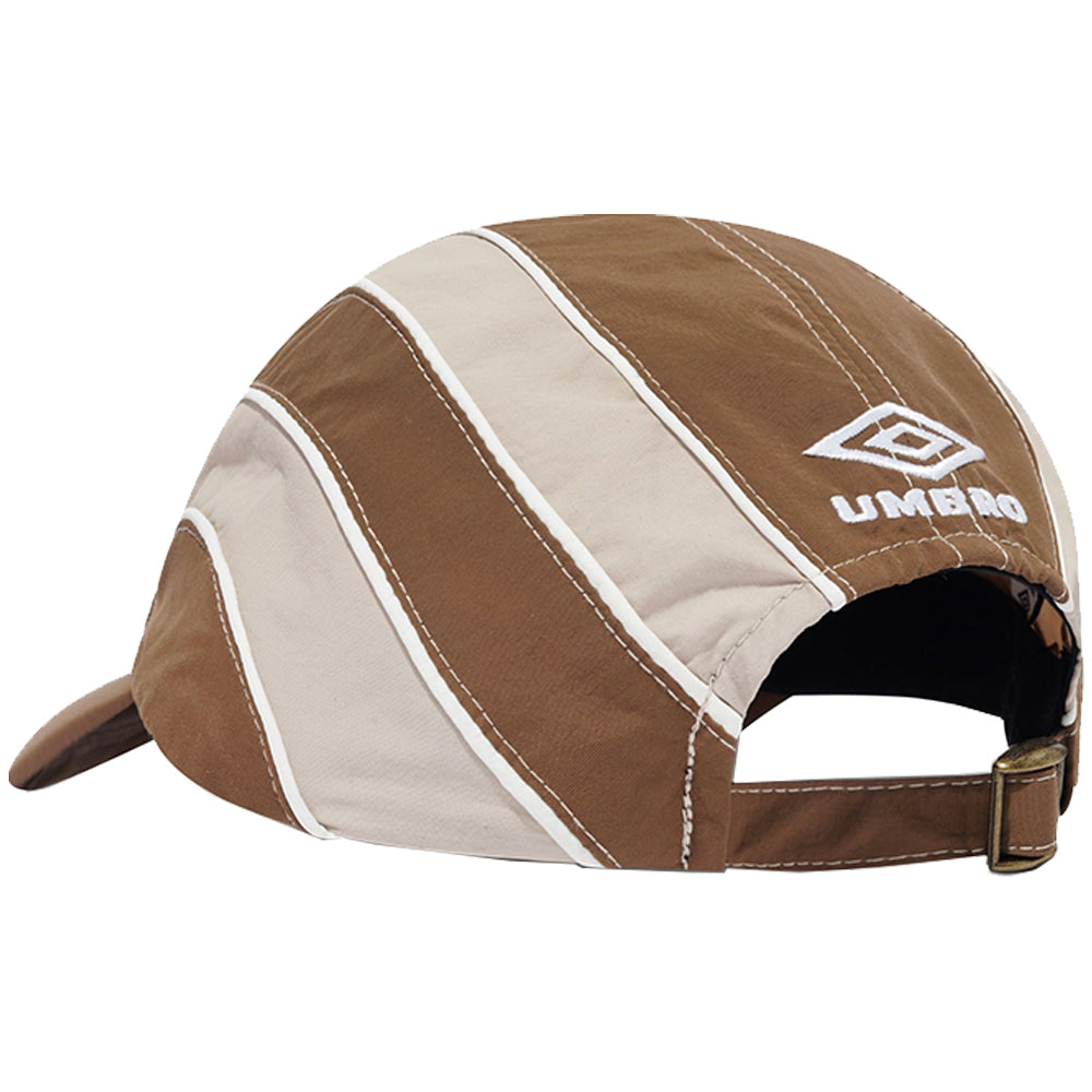 Butter Goods x Umbro Diamond 6 Panel Cap Chocolate/Tan