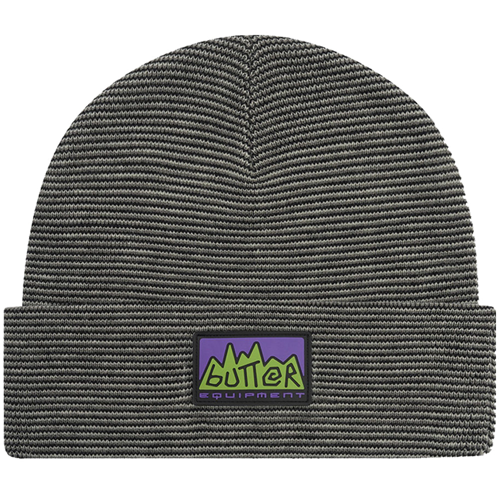 Butter Goods Lines Beanie Grey