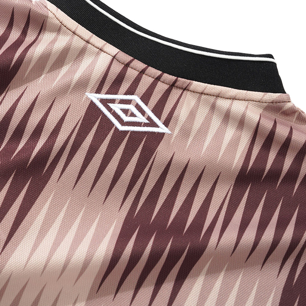 Butter Goods x Umbro Optical Jersey Brown/Taupe