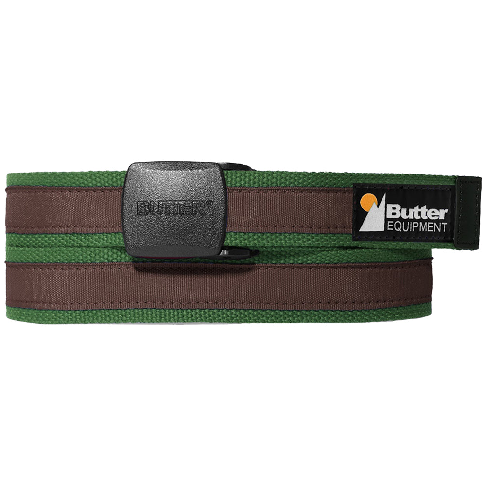 Butter Goods Equipment Belt Forest/Brown