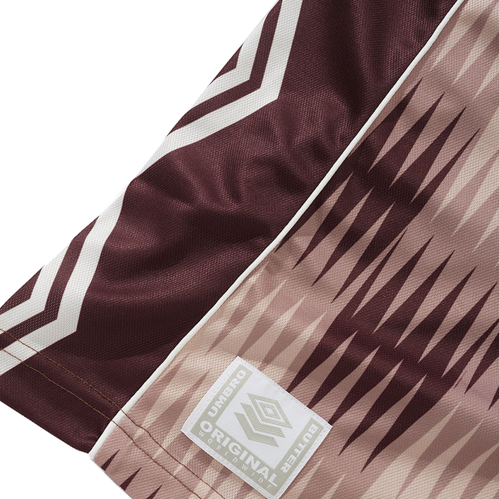 Butter Goods x Umbro Optical Jersey Brown/Taupe