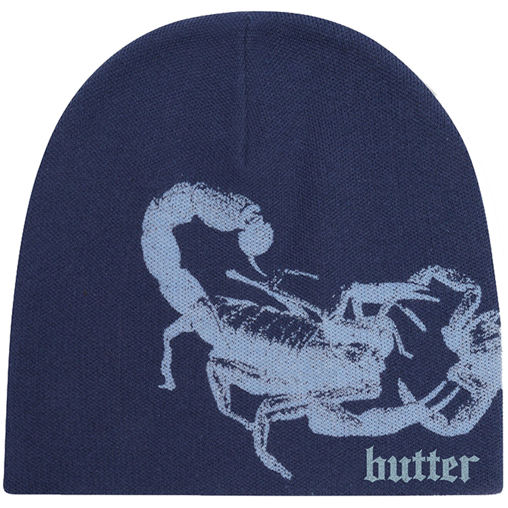 Butter Goods Scorpion Beanie Denim