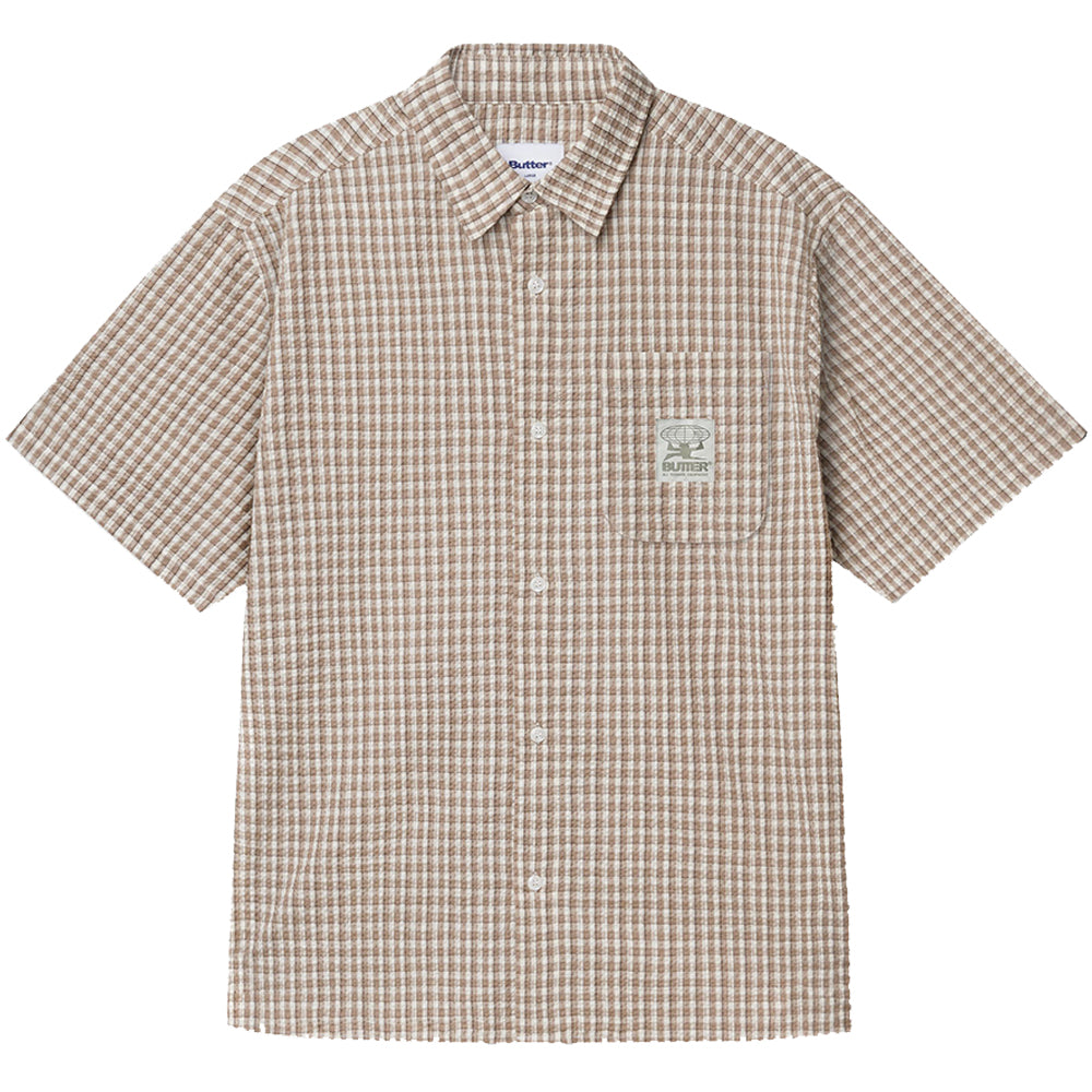 Butter Goods Equipment S/S Shirt Taupe