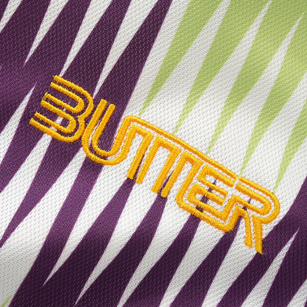 Butter Goods x Umbro Optical Jersey Grape/Volt