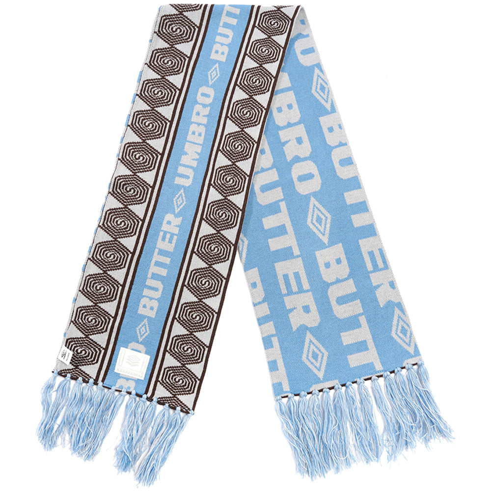 Butter Goods x Umbro Vert Scarf Sky/Brown