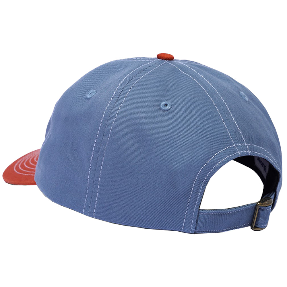 Butter Goods Breaker 6 Panel Cap Ocean/Rust