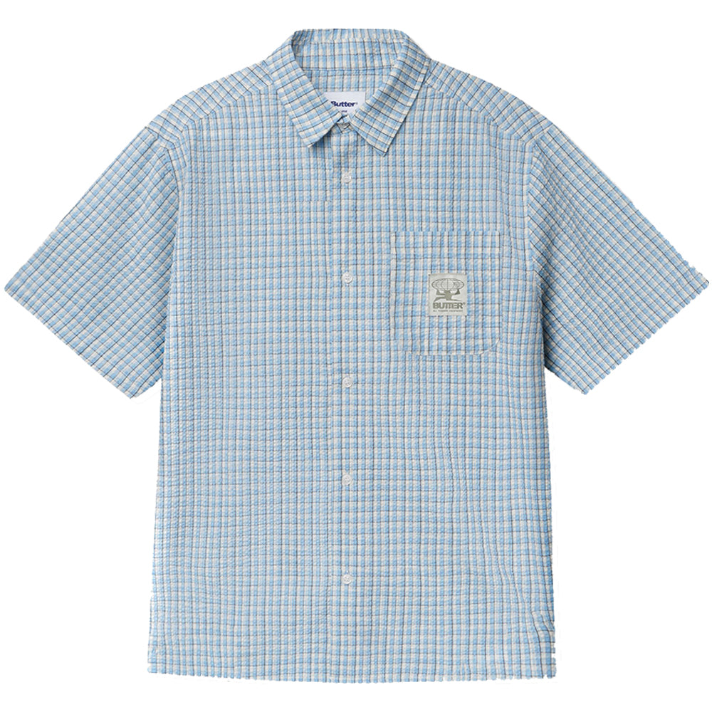 Butter Goods Equipment S/S Shirt Blue