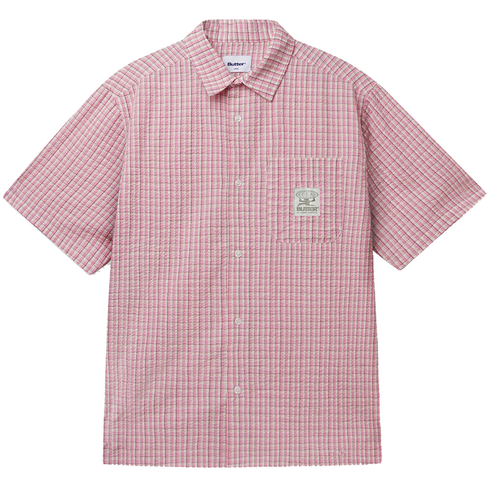 Butter Goods Equipment S/S Shirt Pink