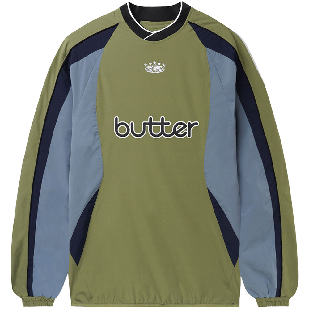 Butter Goods Ridge Sport Crewneck Sage