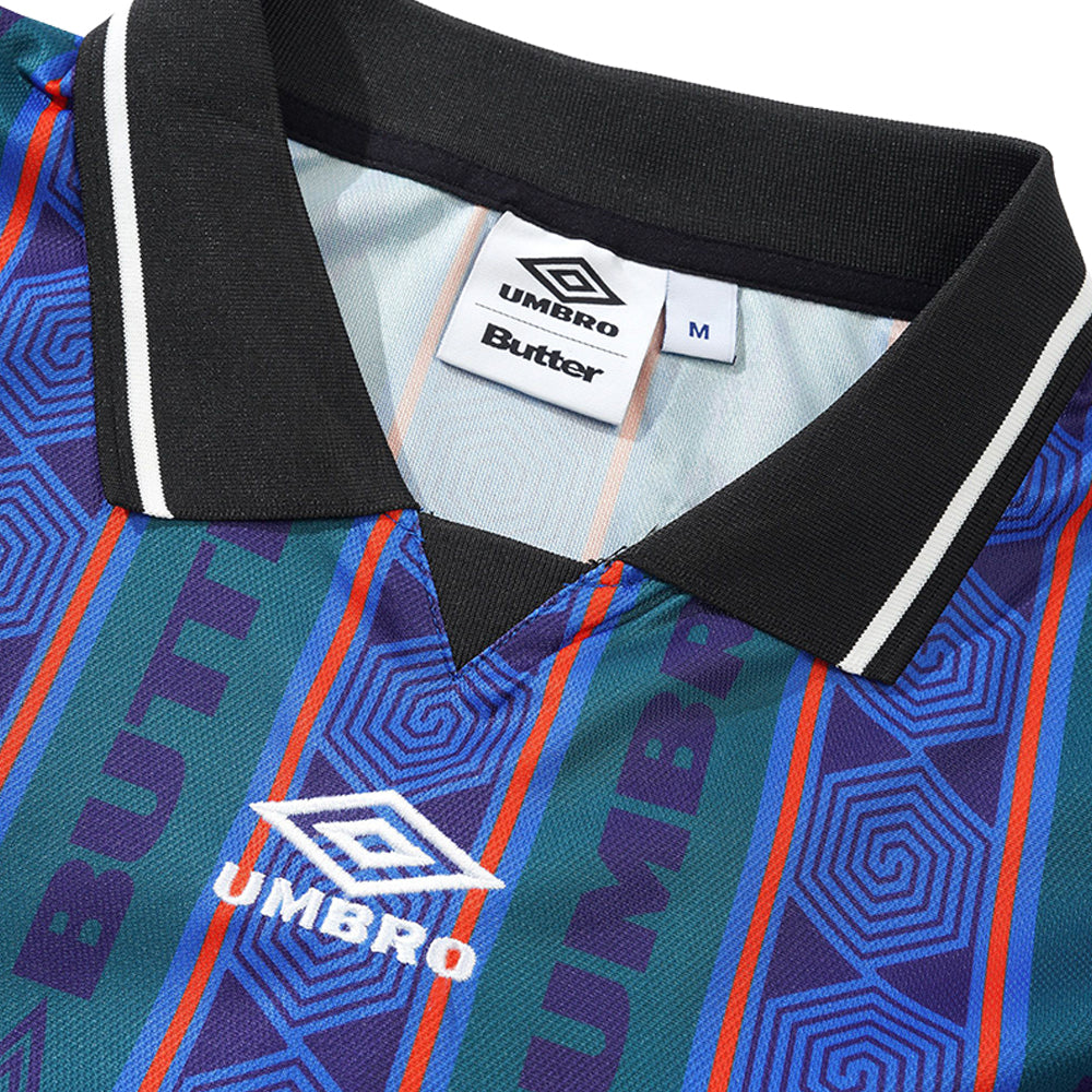 Butter Goods x Umbro Vert Jersey Forest/Cobalt