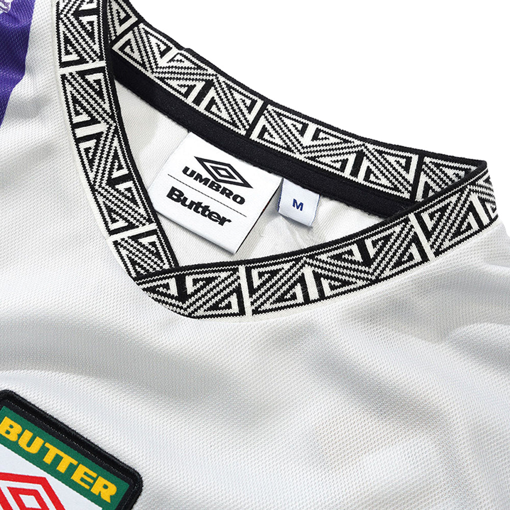 Butter Goods x Umbro Goalie L/S Jersey Cement/Dusk