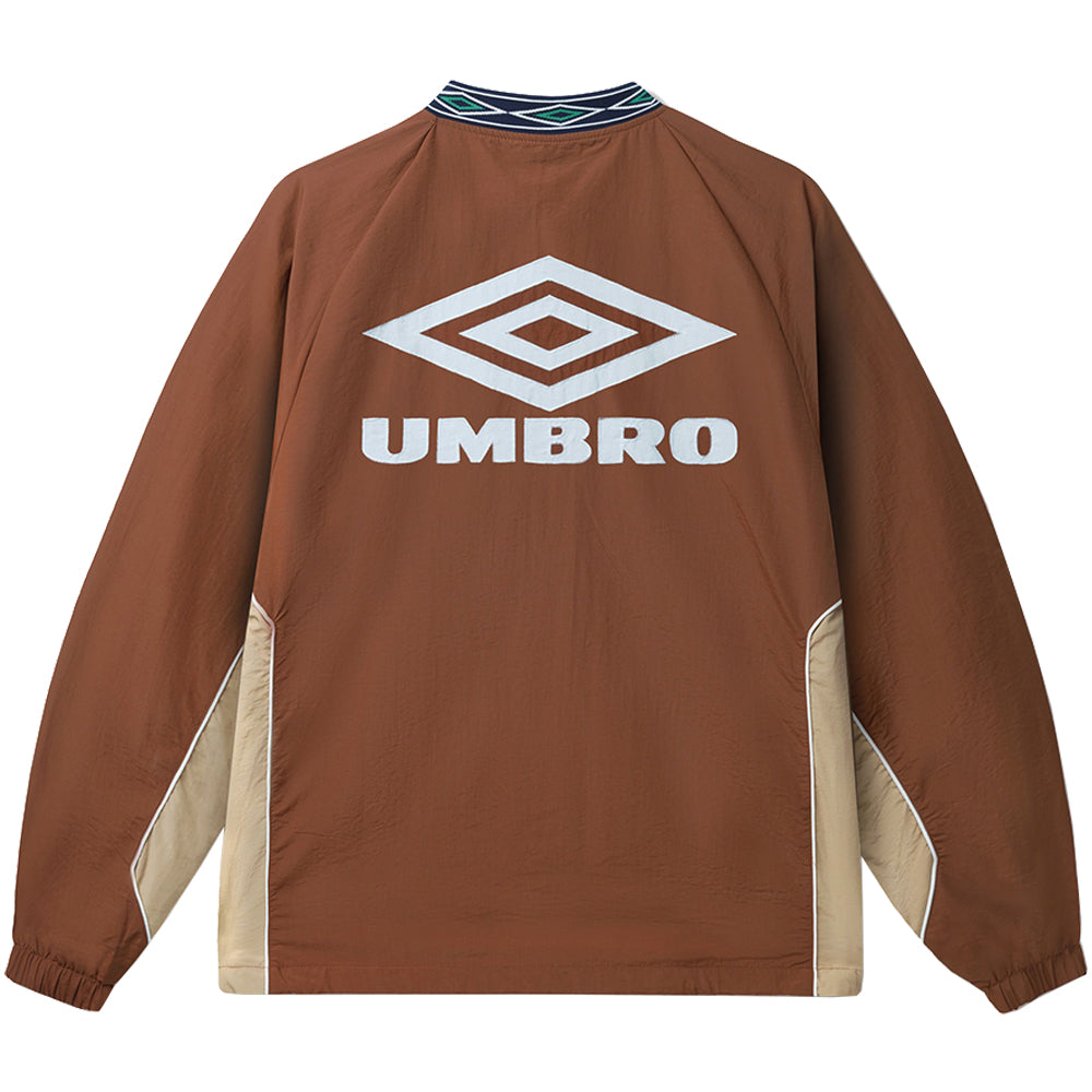 Butter Goods x Umbro Training Pullover Chocolate/Tan