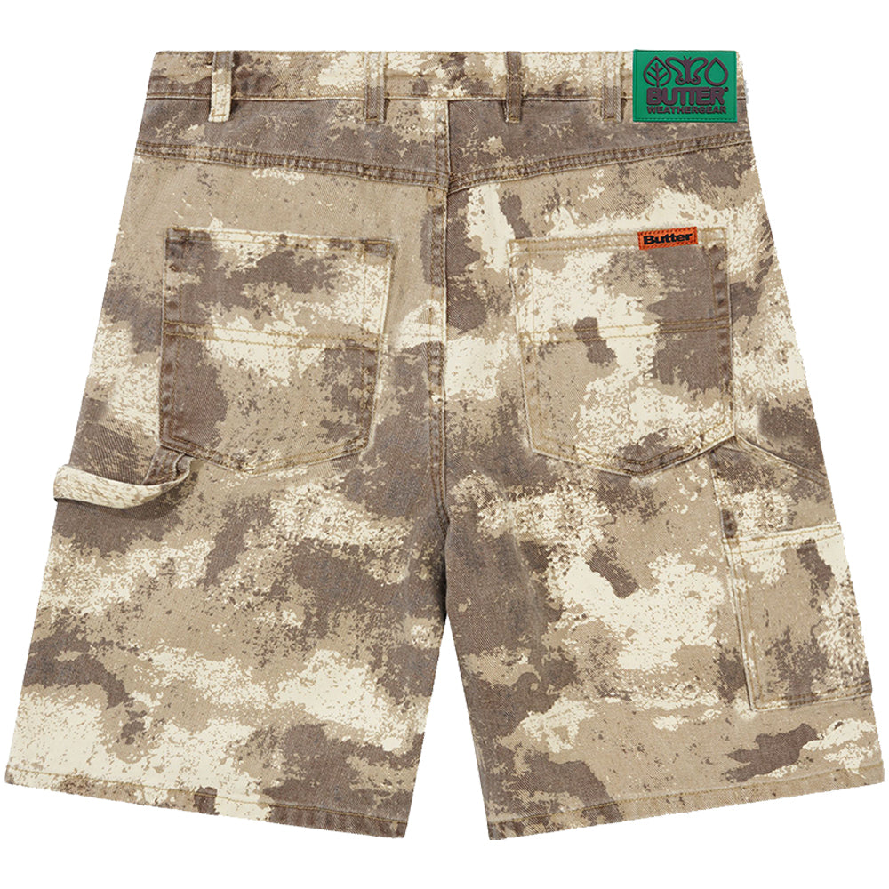 Butter Goods Weathergear Denim Shorts Camo