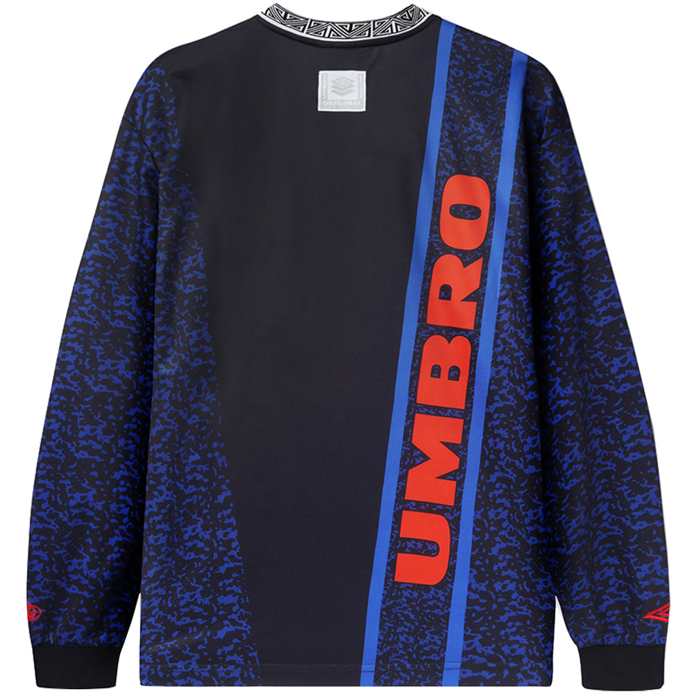 Butter Goods x Umbro Goalie L/S Jersey Black/Blue