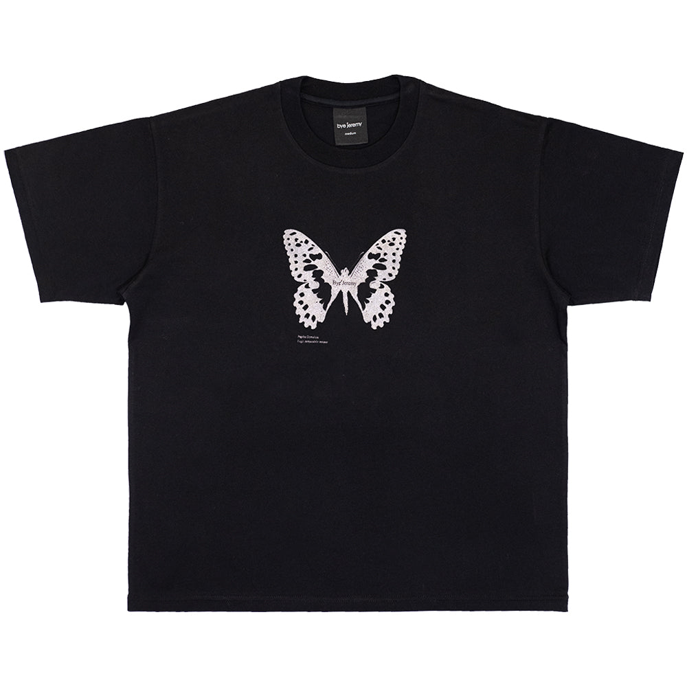 Bye Jeremy Butterfly Tee Black