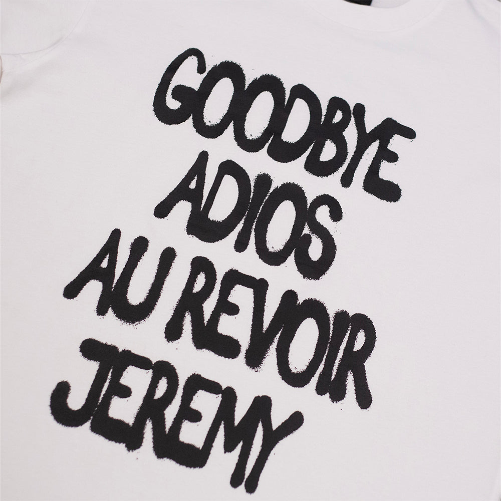 Bye Jeremy Tricycle Tee White