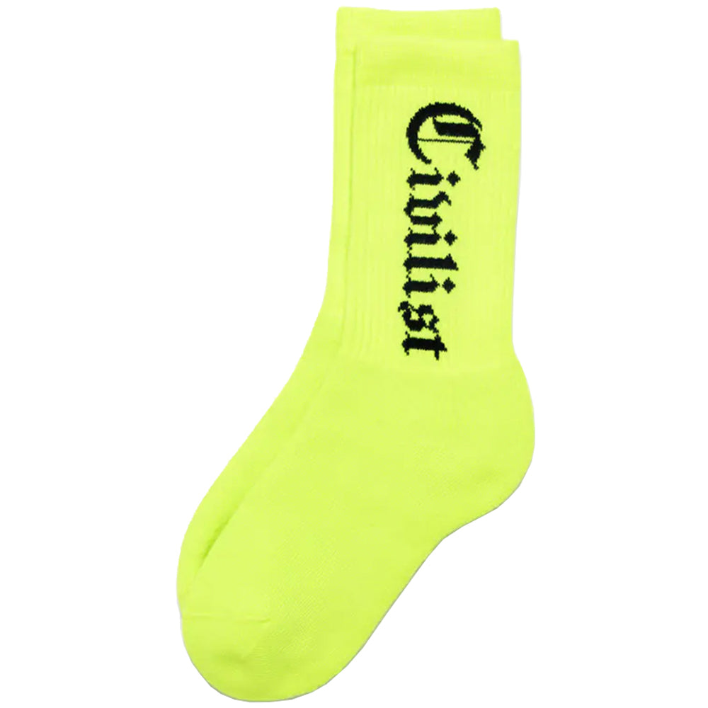 Civilist Omni Socks Neon Green