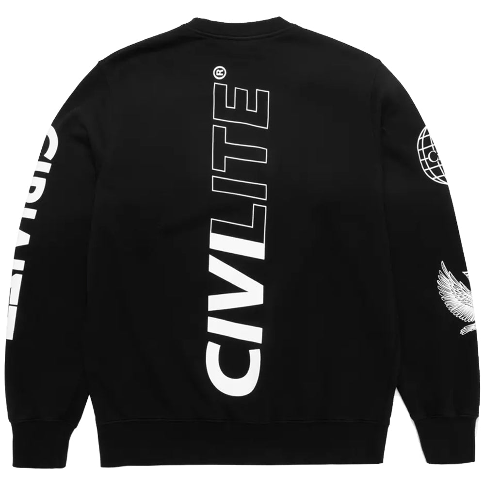 Civilist Fata Morgana Crewneck Black