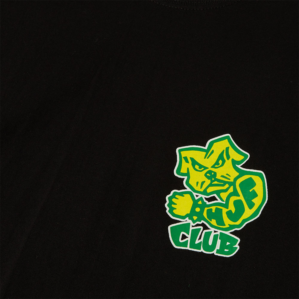 HUF Club T Shirt Black