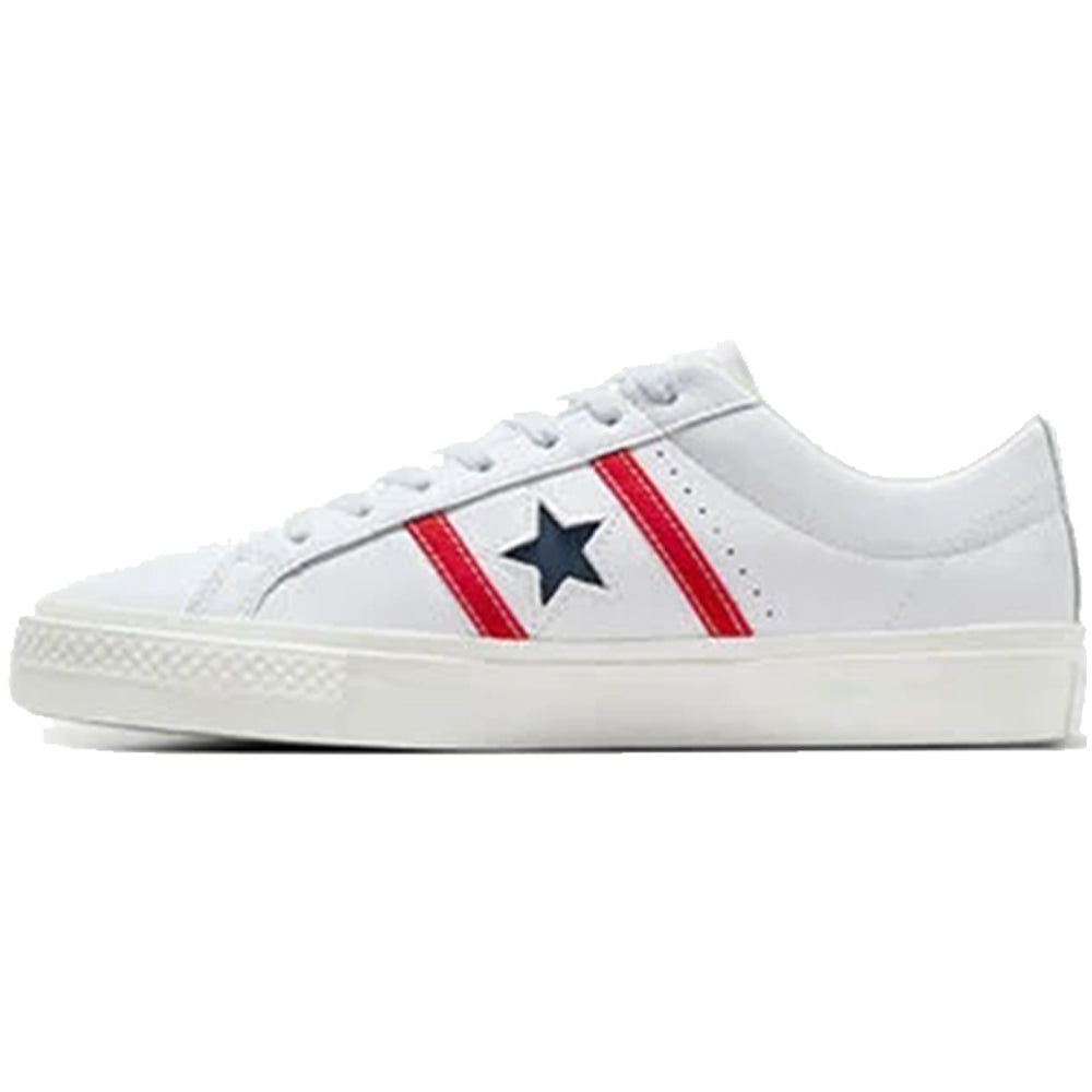 Converse CONS One Star Academy Pro Leather Shoes White/Red/Blue