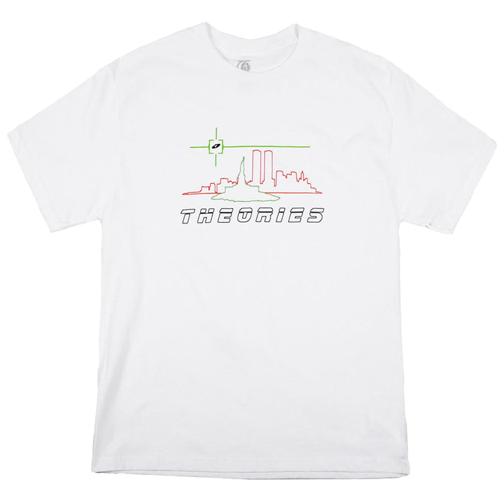 Theories Crosshairs Tee White