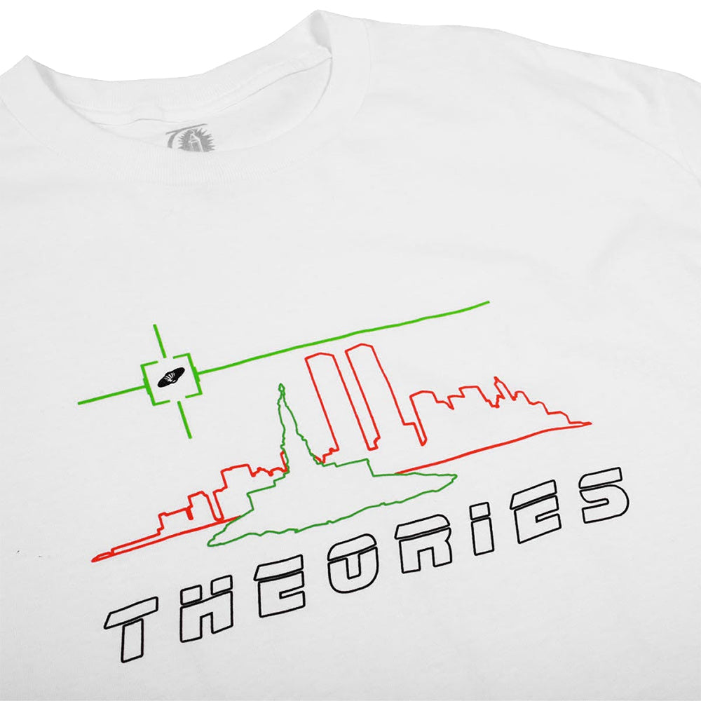 Theories Crosshairs Tee White