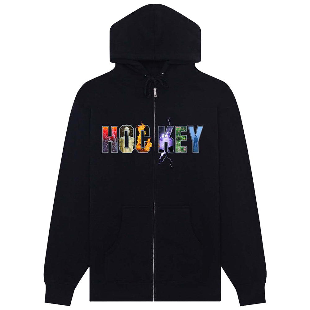 Hockey Dave's Arena Zip Hoodie Black