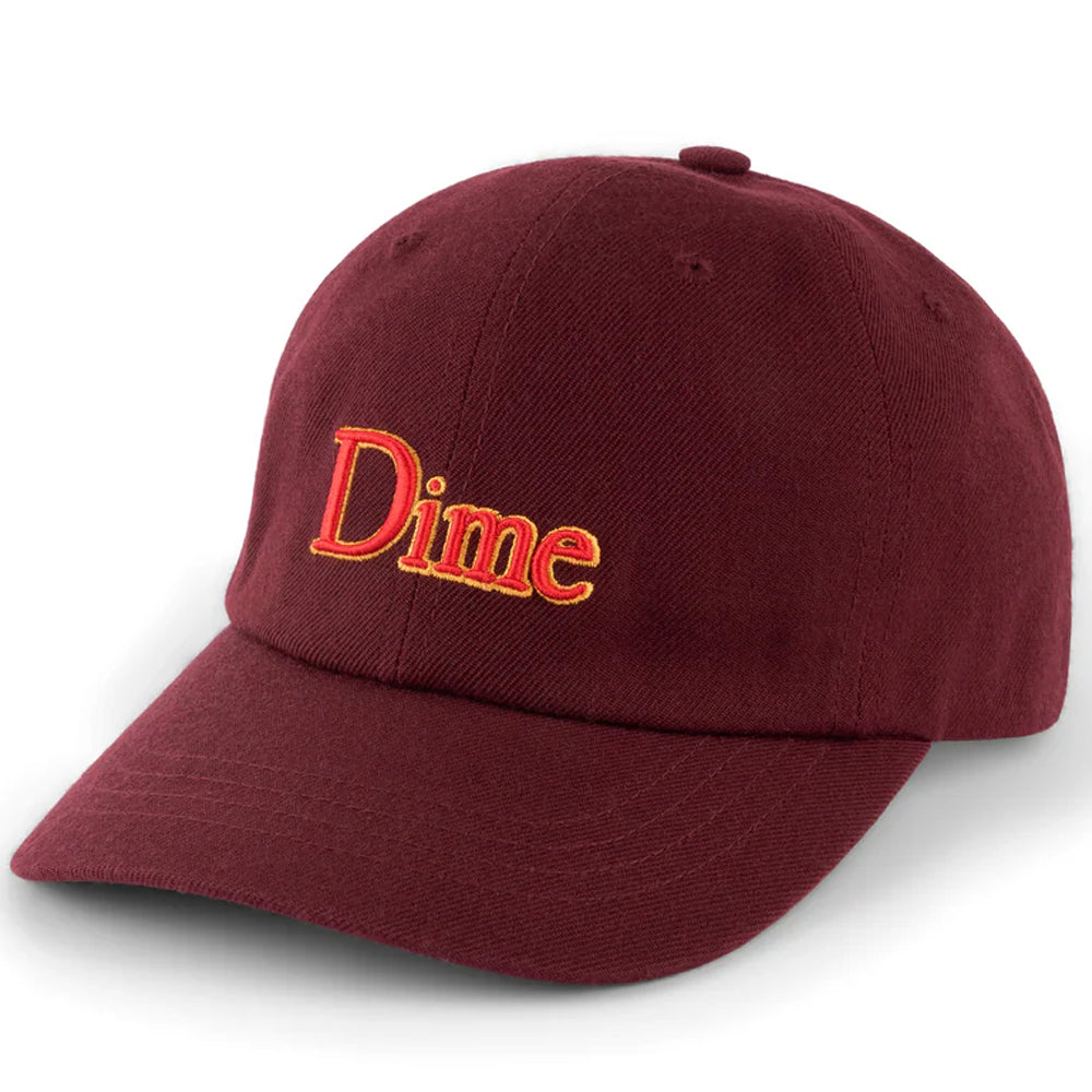 Dime MTL Classic Low Pro Cap Burgundy