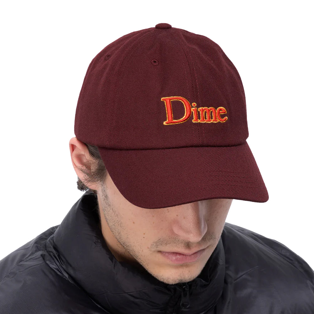 Dime MTL Classic Low Pro Cap Burgundy