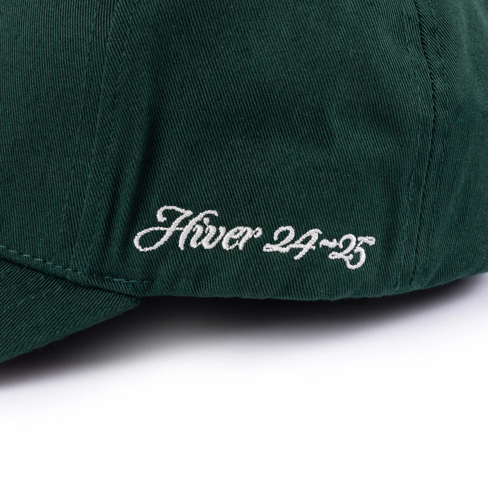 Dime MTL Cursive D Full Fit Cap Forest Green