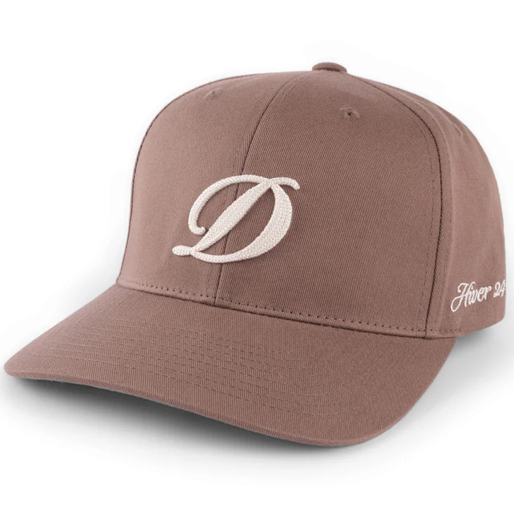 Dime MTL Cursive D Full Fit Cap Tan