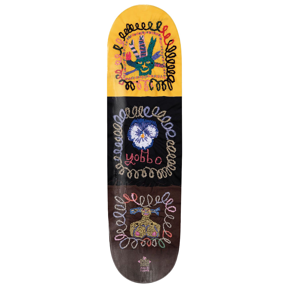 Pass~Port Molly Turner Series Faces Skateboard Deck 8"