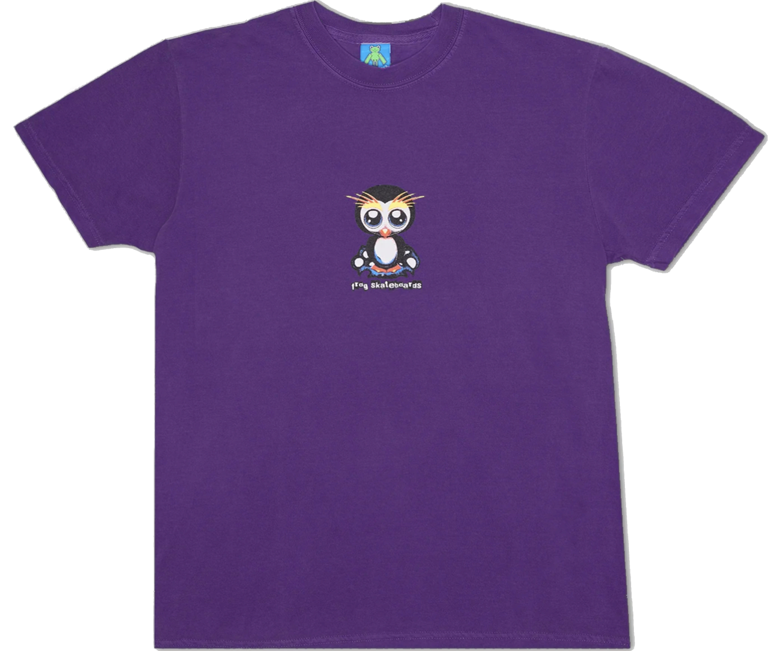 Frog Secret Penguin Tee Soft Purple