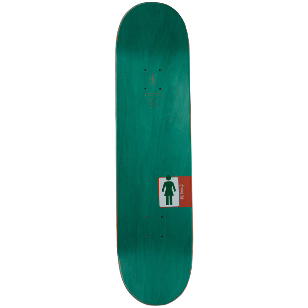 Girl Simon Bannerot OG Naturals Skateboard Deck 8.25"