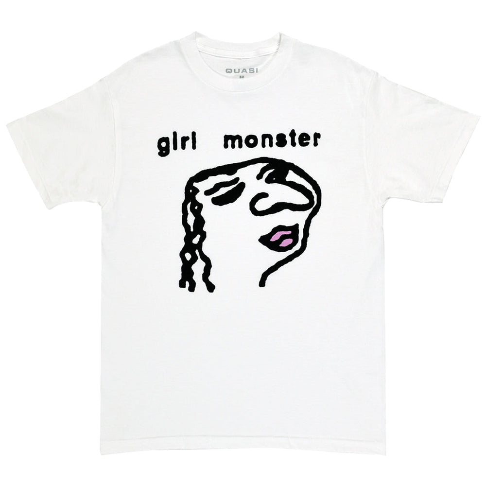 Quasi Girl Monster Tee White