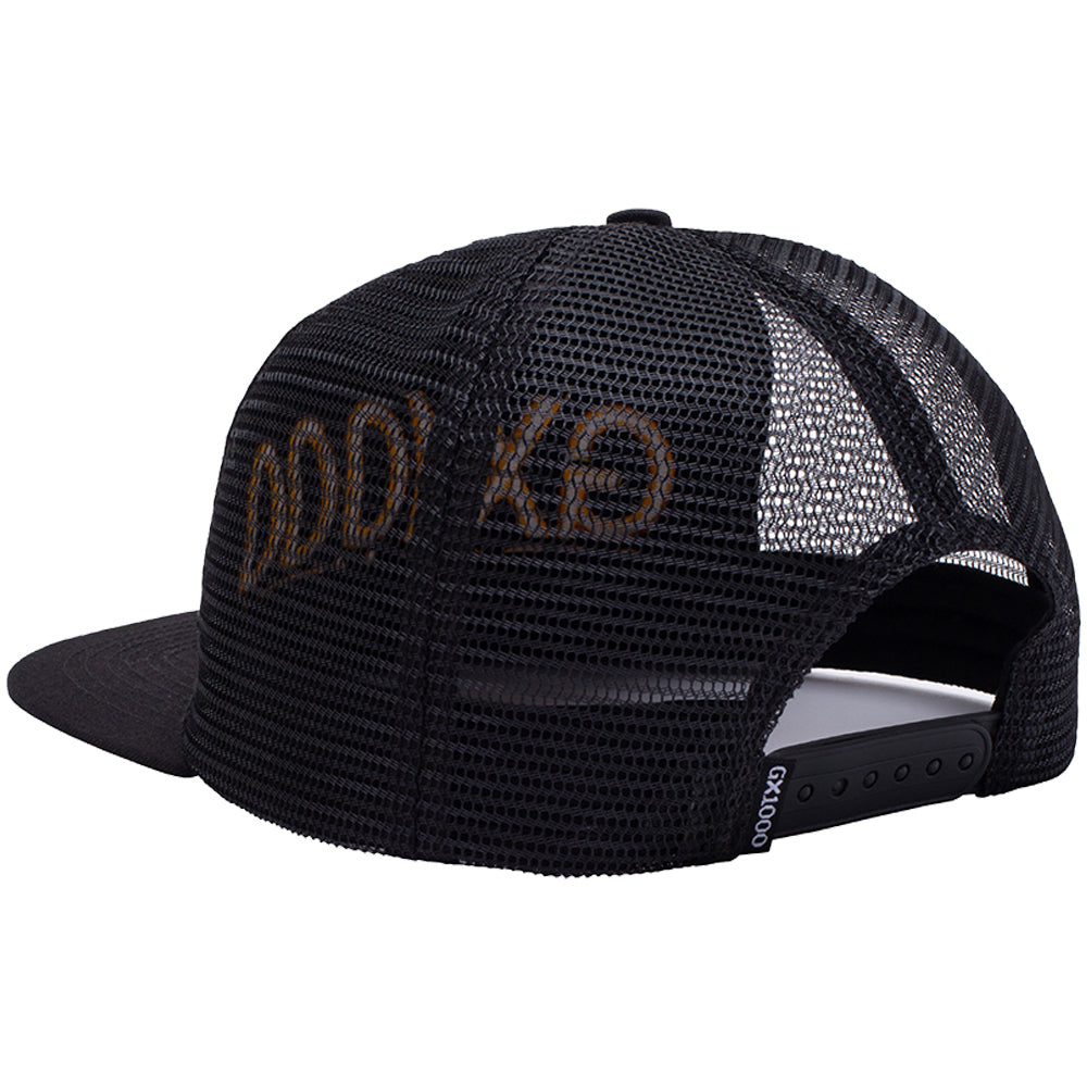 GX1000 Scrap Metal Trucker Hat Black