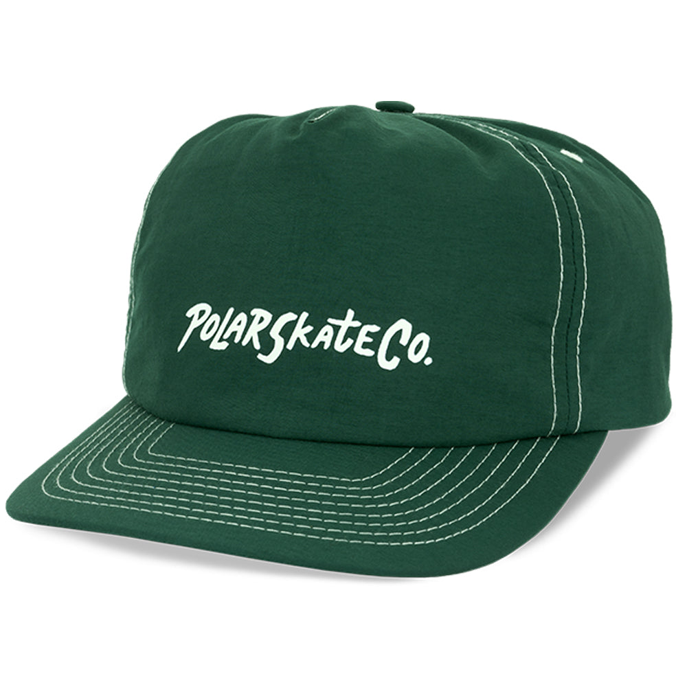 Polar Skate Co Surf Logo  Earl Cap Dark Green