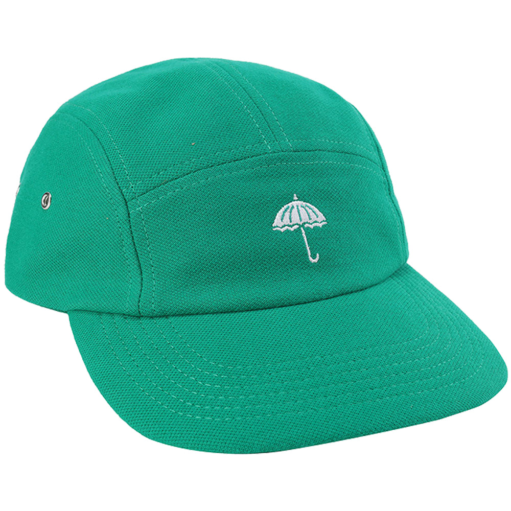 Hélas Classic Pique 5 panel Cap Teal Green