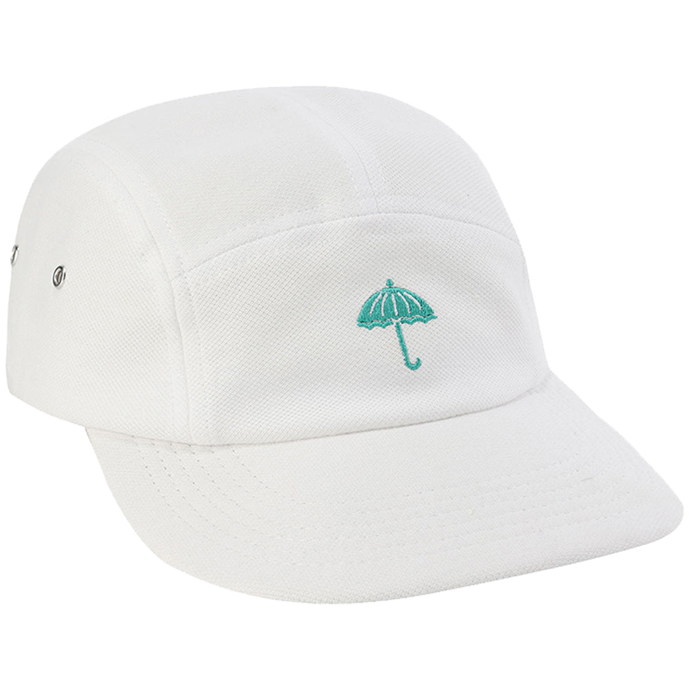 Hélas Classic Pique 5 panel Cap White