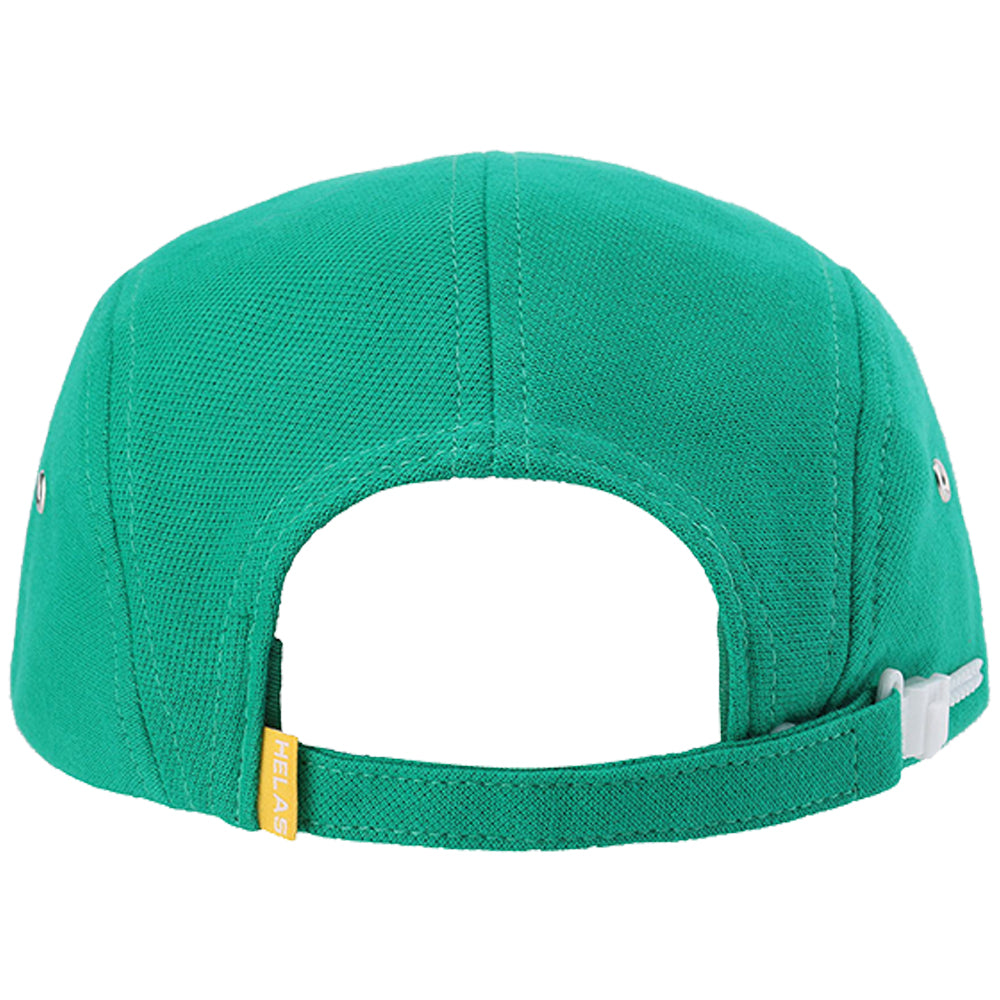 Hélas Classic Pique 5 panel Cap Teal Green