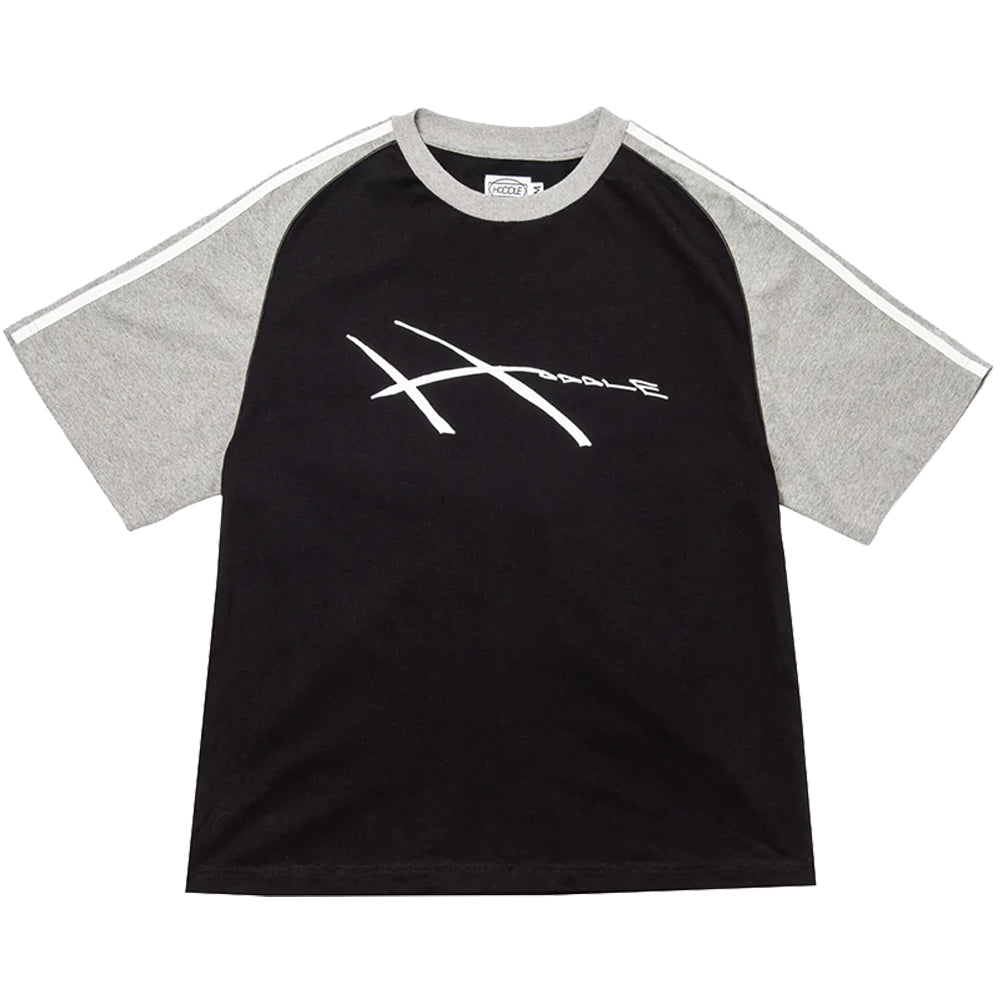 Hoddle Warped Jersey Tee Black