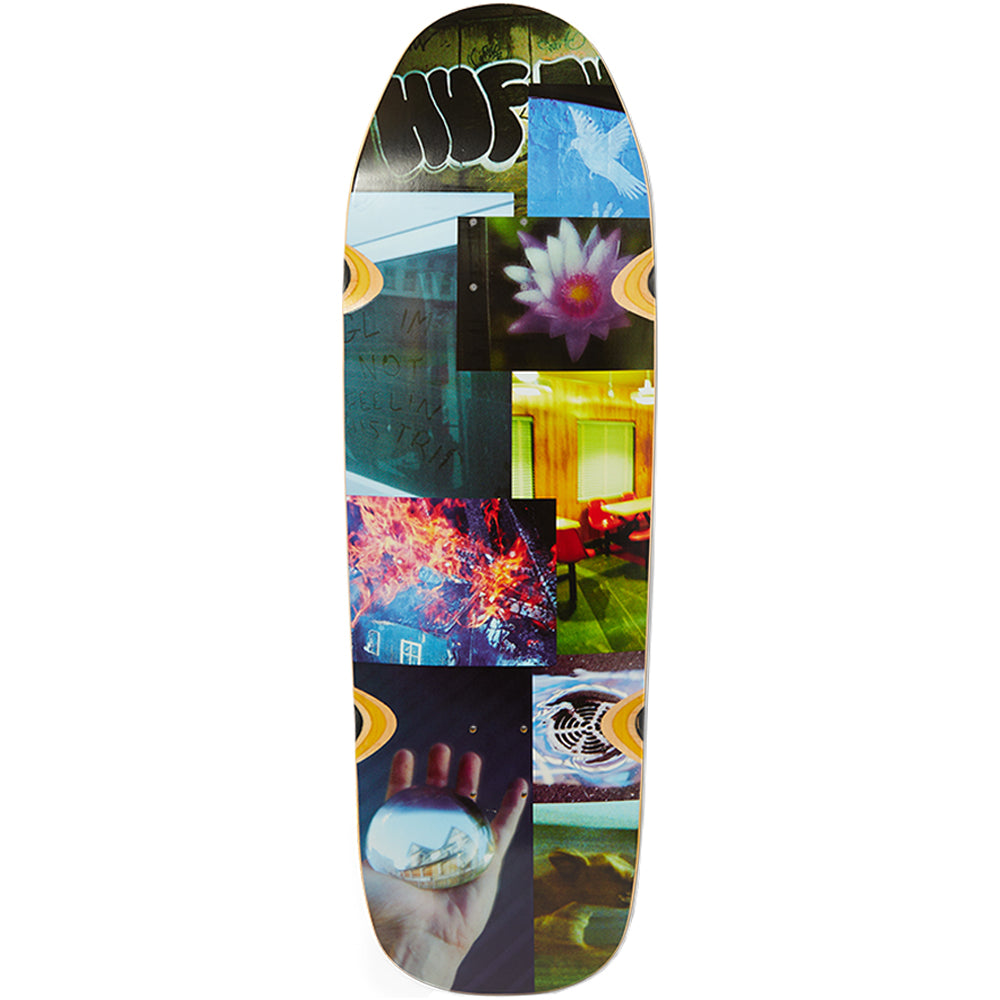 HUF x Kodak Collage Filmer Cruiser Skateboard Deck 9.8"