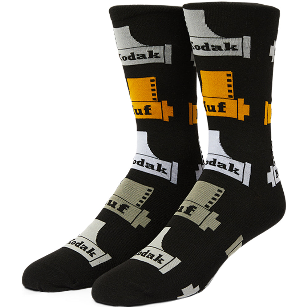 HUF x Kodak Crew Socks Black