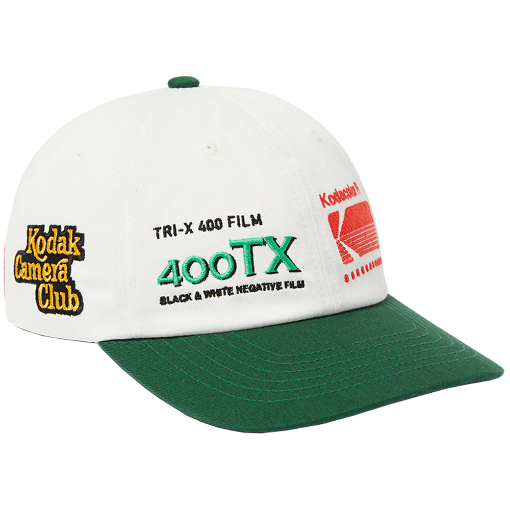 HUF x Kodak Snapback Hat White