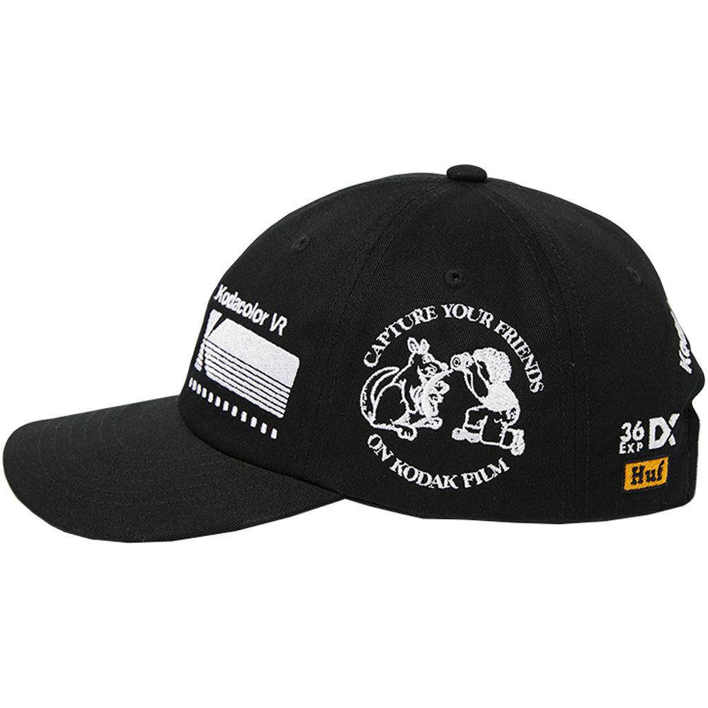 HUF x Kodak Snapback Hat Black