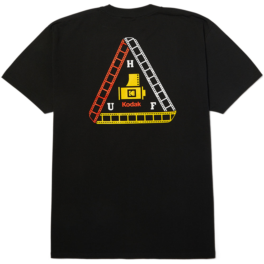 HUF x Kodak Triple Film Tee Black