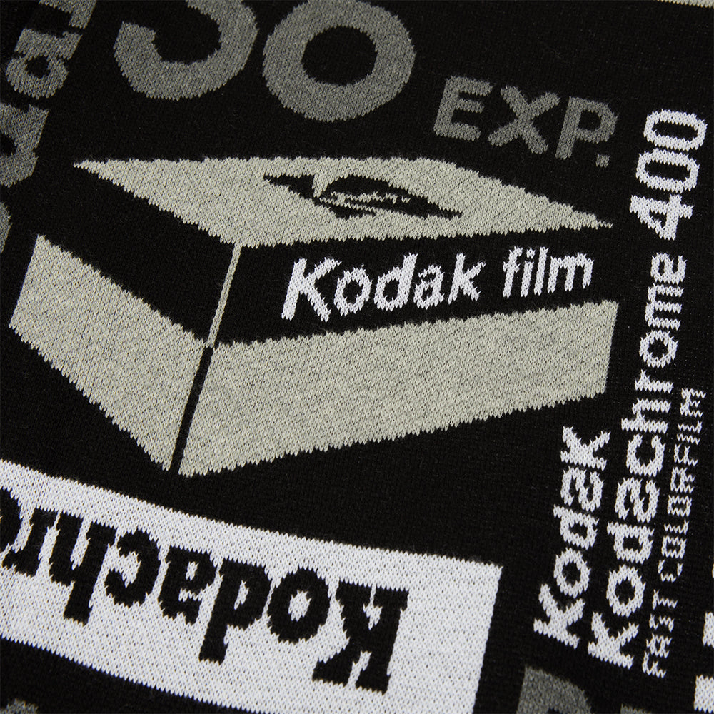 HUF x Kodak Dark Room Jacquard Knit Sweater Black