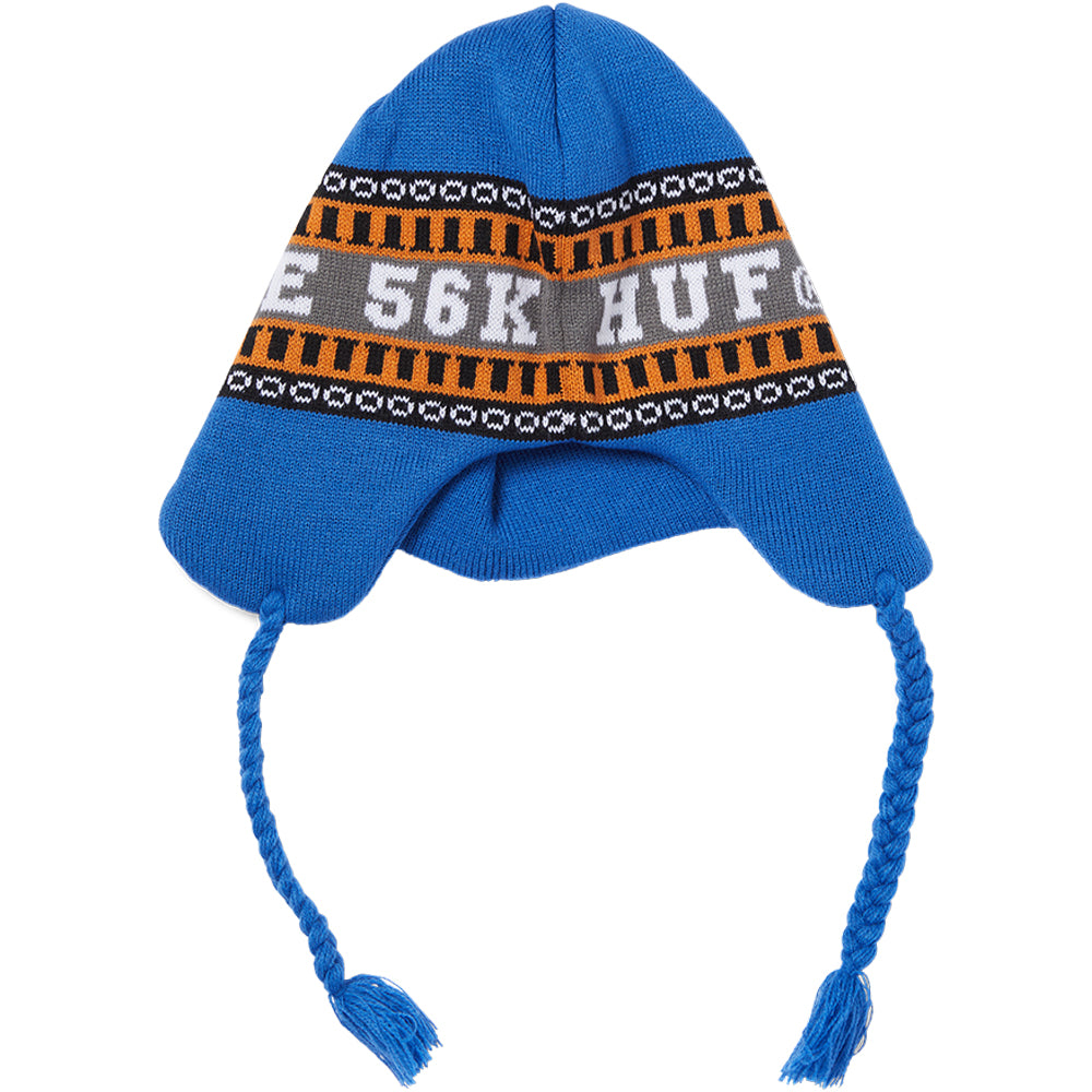 HUF x Bronze 56K Flap Beanie Blue