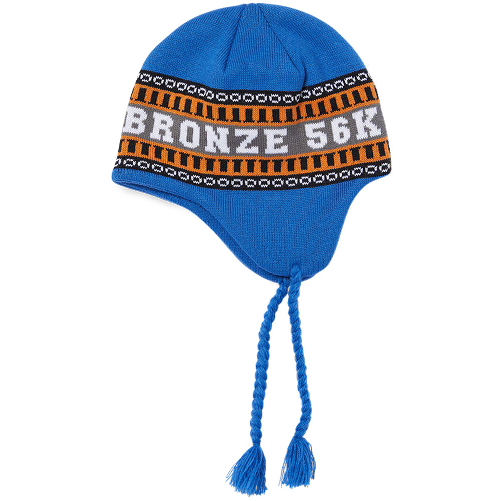 HUF x Bronze 56K Flap Beanie Blue